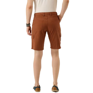 Pantalones Cortos Cargo Casuales de Tallas Grandes, Transpirables, Resistentes al Viento, Diseño Personalizado, Color Sólido, Decoración con Cremallera, Elegantes para el Verano - Product Image 5