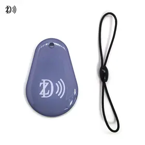 Passive RFID Tags Rewritable 13.56Mhz Epoxy RFID NTAG213 Key Fob For EV Charging