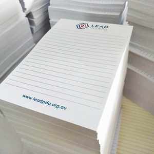 Papeterie de bureau personnalisable, blocs-notes pour hôtels et entreprises, papier à écrire ligné facilement détachable, carnets avec logo, promotions - Product Image 1