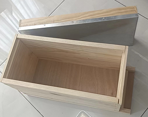 Nghề nuôi ong tổ ong 5 khung NUC Hive với lưới cơ sở cho nghề nuôi ong hạt nhân tổ ong - Product Image 4