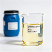 Agent fixateur de couleur cationique SX885 pour colorants réactifs et directs sur coton, auxiliaire de teinture textile sans formaldéhyde