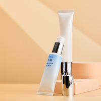 Tube souple de luxe vide 40ml 60ml 100ml personnalisé en plastique à presser pour emballage cosmétique, fond de teint liquide et lotion avec pompe