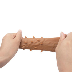 Usine-Entrepôt XXJL Réaliste Doux Imperméable Femelle G-Spot Adult <span class=keywords><strong>Sex</strong></span> Toy 220g Facile à Nettoyer Ventouse Gode-Vente en Gros - Product Image 6