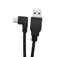 Câble de charge rapide Hanpu Mini 5 broches Micro-USB 3A 2.0 avec conducteur en cuivre pur et gaine en PVC pour tablettes et joueurs de jeux vidéo 1m