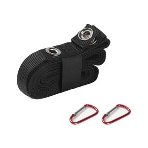 Sangle d'extension de tente rouge en Oxford, grande taille, avec mousquetons, pour camping, auvent, corde à linge, utilisation en extérieur - Product Image 4