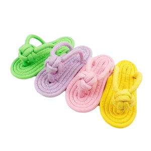 Pantoufles sonores en peluche pour chiens, jouet anti-ennui à mâcher pour chiens de petite, moyenne et grande taille - Product Image 3
