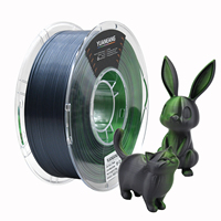 Filamen Cetak 3D PLA Silk Dual-Color Kualitas Premium 1.75mm Bahan Cetak Terlaris Perlengkapan Printer PLA