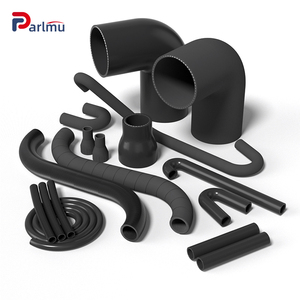 Custom EPDM Rubber <strong>Hose</strong> for Auto <strong>Radiator</strong>, Flexible Coolant Tube, Factory Supply, OEM, Black, Red, Blue, Multiple <strong>Sizes</strong> - Product Image 1