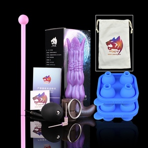 YOCY Juguete Sexual de Silicona con Forma de Huevo, Dildo Hueco, Ovipositor Monstruoso para Poner Huevos, Juego Sexual para Parejas, Dildo Ovipositor para Mujeres y Hombres - Product Image 3