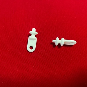 Crochets coulissants pour <span class=keywords><strong>tringle</strong></span> à rideaux, en plastique blanc, robustes, glisse fluide, pour accessoires de fenêtre et de <span class=keywords><strong>porte</strong></span> - Product Image 6