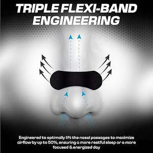 Apnea Produk Online 2025 diskon besar Strip hidung bulat Strip hidung meningkatkan tidur Anti dengkur - Product Image 3