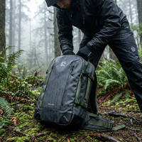 Sac étanche gonflable en tissu Oxford 420D 100% nylon tissé enduit d'ECO TPU pour les sports de plein air et les packrafts
