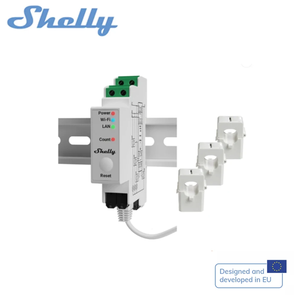 Shelly Pro 3EM (en inglés)