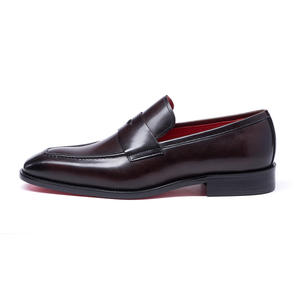 Mocasines Negros Clásicos - Zapatos de Hombre Hechos a Mano, Cómodos y Duraderos, con Aumento de Altura, para Otoño, Casuales de Negocios, con Parte Superior de Cuero Vacuno - Product Image 2