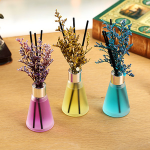 Nuevo Set de Difusor de Aromas con Flores Preservadas, Varillas de Fibra Directas de Fábrica, Aceite de Aromaterapia, Ambientador sin Llama, Fragancia para el Hogar - Product Image 2