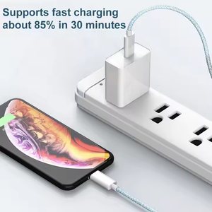 Bán Buôn Bện Pd 20W Nhanh Chóng Sạc Sync Cáp Dữ Liệu USB C Để 8Pin Sạc Cáp Cho <span class=keywords><strong>Iphone</strong></span> 14 13 12 11 Pro Max - Product Image 5