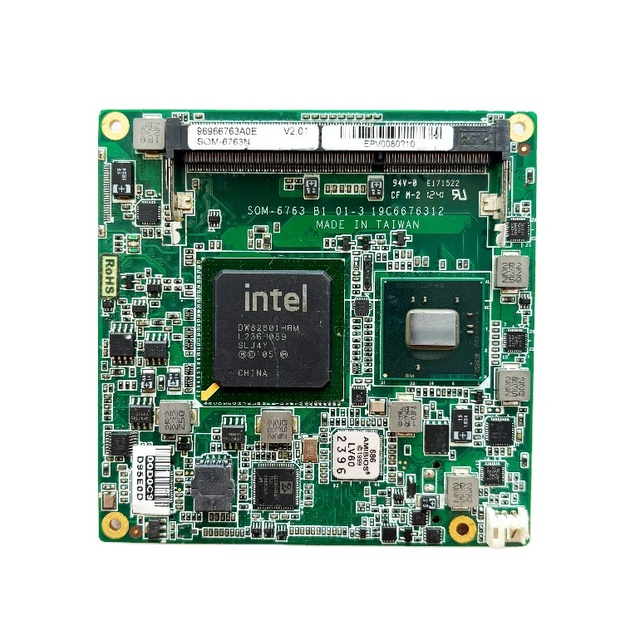 ADVANTECH SOM-6763/SOM-6763N/SOM-6763N-S6B1E B1 01-3 Intel Atom Processor N455/D525 Embedded Computer COM Express Compact Module