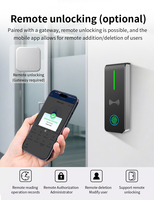 Pembaca Kontrol Akses Sidik Jari TTLock BLE, Kartu RFID & Pengontrol Akses Pintu dengan Remote Control untuk Apartemen & Kantor