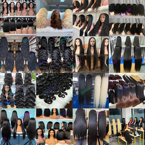 Tốt nhất mật độ 250% trứng xoăn tóc giả làm nổi bật màu 13x4 trong suốt HD ren phía trước tóc con người tóc giả Loose sóng xoăn tóc con người tóc giả - Product Image 6