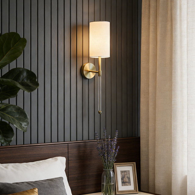 Living Room Indoor Gold RGB Dimmable Wireless Battery Operated Wall Sconces With Remote Control Rechargeable Indoor Wall Lights