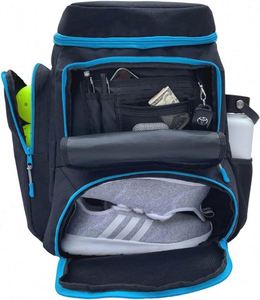 Sac à dos de sport grande capacité, échantillon gratuit, pour pickleball, hommes et femmes, capacité de 2 à 4 raquettes avec poches de rangement - Product Image 1