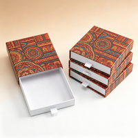 Boîte en carton rigide de qualité supérieure pour bijoux, personnalisée, prix de gros abordable, pour cadeaux