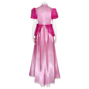 Costume de princesse Peach de dessin animé, robe rose à bulles, fête d'Halloween, carnaval pour fille, <span class=keywords><strong>Mario</strong></span> - Product Image 4