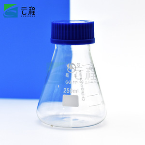 Frascos Erlenmeyer con tapas de rosca, frasco cónico de vidrio para laboratorio de 250 ml y 500 ml para experimentos de química - Product Image 3