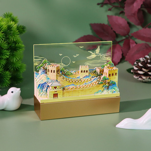 Bloc-notes 3D <span class=keywords><strong>calendrier</strong></span> personnalisé le grand mur bloc-notes papier signet papeterie décoration de bureau cadeau d'anniversaire de noël pour les enfants - Product Image 3