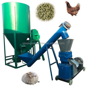 Máquina de molino de pellets de troquel plano de 220V de alta calidad, nueva condición, alta productividad para aves de corral, vaca, pollo, planta de fabricación de alimentos - Product Image 6