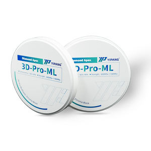 Bloc de zircone 3D-Pro-ML de couleur dégradée naturellement progressive à <span class=keywords><strong>5</strong></span> couches pour les services de fabrication de couronnes et de ponts - Product Image 1