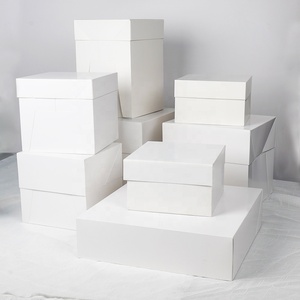 <span class=keywords><strong>Hot</strong></span> bán bánh box12 x 12x8 inch Trắng với cửa sổ Ổ Hộp Tùy chỉnh cao bánh Đóng gói hộp của kích cỡ khác nhau - Product Image 4