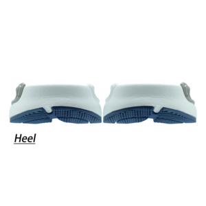 Suela de Zapato de EVA, PVC y TPR, Color Azul Marino, Paneles Laterales de PVC Gris, Diseño con Tiras en el Talón, Suela Deportiva Casual para Zapatillas - Product Image 4