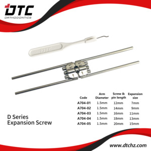 Vis d'expansion orthodontiques DTC, vis d'expansion Hyrax de haute qualité pour laboratoire dentaire - Product Image 1