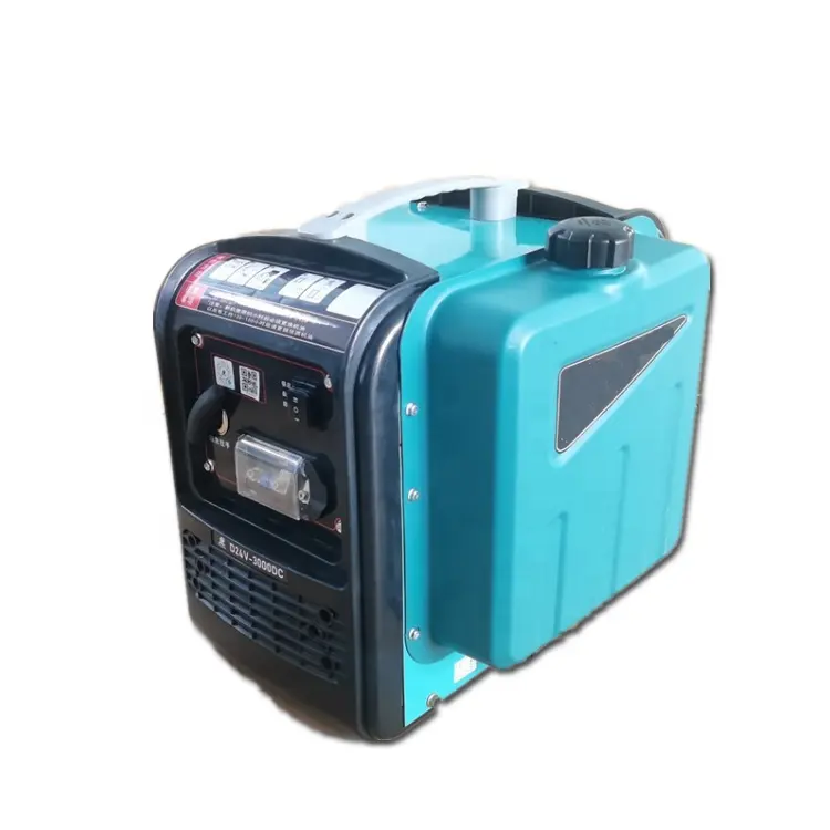 Best Price Portable Mini Petrol Energy Power Small DC 24V parking air conditioner gasoline generator