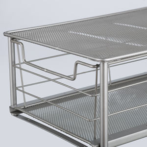 Cesta de Almacenamiento Extraíble para Baño, Organizador para el Hogar, Sin Necesidad de Ensamblaje, Cesta de Almacenamiento de Hierro Forjado de Varios Niveles - Product Image 6