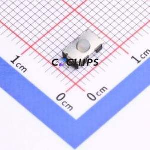 TS-1111F-E Tactile Switch SMD Switch Single Pole Single Throw Round Button 2.5N 6mm - Product Image 1