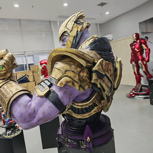 Vente chaude <span class=keywords><strong>Marvel</strong></span> Heroes Statue Thanos Bustdavid Statue Super-man <span class=keywords><strong>marvel</strong></span> Figurines Thanos Sculpture pour la décoration de la maison - Product Image 3