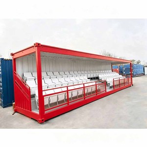 Tribune modulaire conteneurisée temporaire pour événements sportifs extérieurs, terrasses de football, avec certification CE - Product Image 1