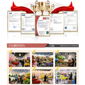 Flores Artificiales de Lirio Impresas en 3D de Marca, Medianas, 2 Cabezas, Directo de Fábrica, para Decoración de Pasillos de Boda y Suministros de Artesaní<span class=keywords><strong>a</strong></span> Floral para el Hogar - Product Image 5