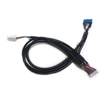 Kabel kustom PHB2.0-2 * 12P rakitan kawat PH2.0 8P harnes kabel DC 3.5 pria DC5.5 wanita UL2464 26AWG perakitan kabel