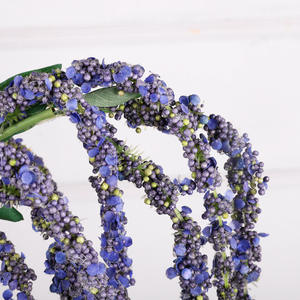 Plantes d'amarante de haute qualité verdure en mousse artificielle pour mariage nouvel an graduation-feuillage suspendu blanc vert pour vase - Product Image 4