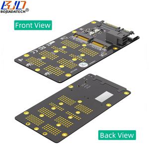 Mini SAS SFF-8643 + USB tip-c <span class=keywords><strong>M</strong></span>.2 NGFF <span class=keywords><strong>m</strong></span>-anahtar NVMe ve b-anahtar SATA 2280 M2 SSD dönüştürücü adaptör kartına yardımcı güç - Product Image 3