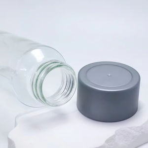 Bouteille en verre borosilicate de haute qualité avec bouchons à vis en aluminium de 250 ml/300 ml/350 ml/375 ml/400 ml/500 ml/750 ml/800 ml pour l'eau Voss, le jus, le lait - Product Image 3