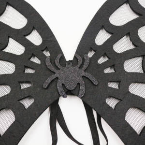 Conjunto de Falda Tutú con Alas de Araña Negra MS para Niñas, Disfraz de Bruja para Halloween, Disfraz de Fantasía - Product Image 5