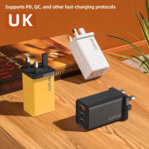 เครื่องชาร์จด่วน USB-A ประเภท C 3 พอร์<span class=keywords><strong>ต</strong></span>ชาร์จเร็วสุดพร้อมอะแดปเตอร์โทรศัพท์มือถือ<span class=keywords><strong>แบ</strong></span>บเบาสำหรับไอโฟน <span class=keywords><strong>ซัม</strong></span><span class=keywords><strong>ซุง</strong></span> เสี่ยวมี่ - Product Image 4