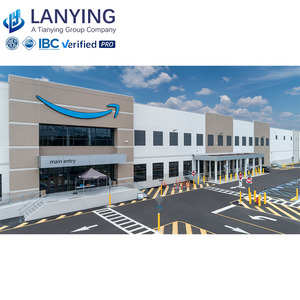 Entrepôts préfabriqués modernes, structure en acier, fabriqués en usine, à vendre en Chine - Product Image 2