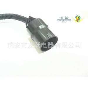 Adaptador de enchufe para alternador, de plástico verde, hembra, redondo a ovalado, conector Denso para alternador - Product Image 2