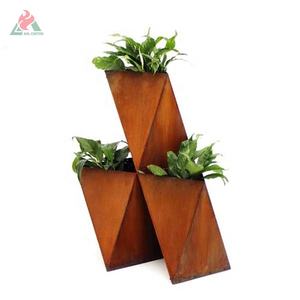 AHL i vasi da fiori e fioriere da giardino verticali in acciaio Corten più economici - Product Image 1