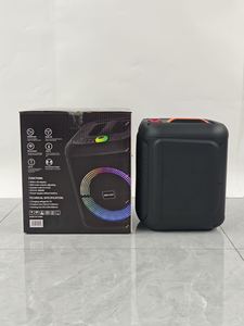 Caixa de Som Profissional Sem Fio NDR-2210 de 10 Polegadas RGB com Microfone Sem Fio para Karaokê - Product Image 4